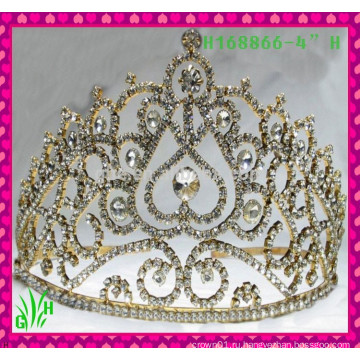 2015 Beauty Pageant Crowns Princess tiara crown rhinestone rhinestone star tiaras crowns